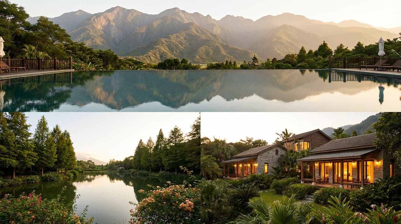 花蓮住宿推薦 2026：有泳池有湖景的夢幻莊園