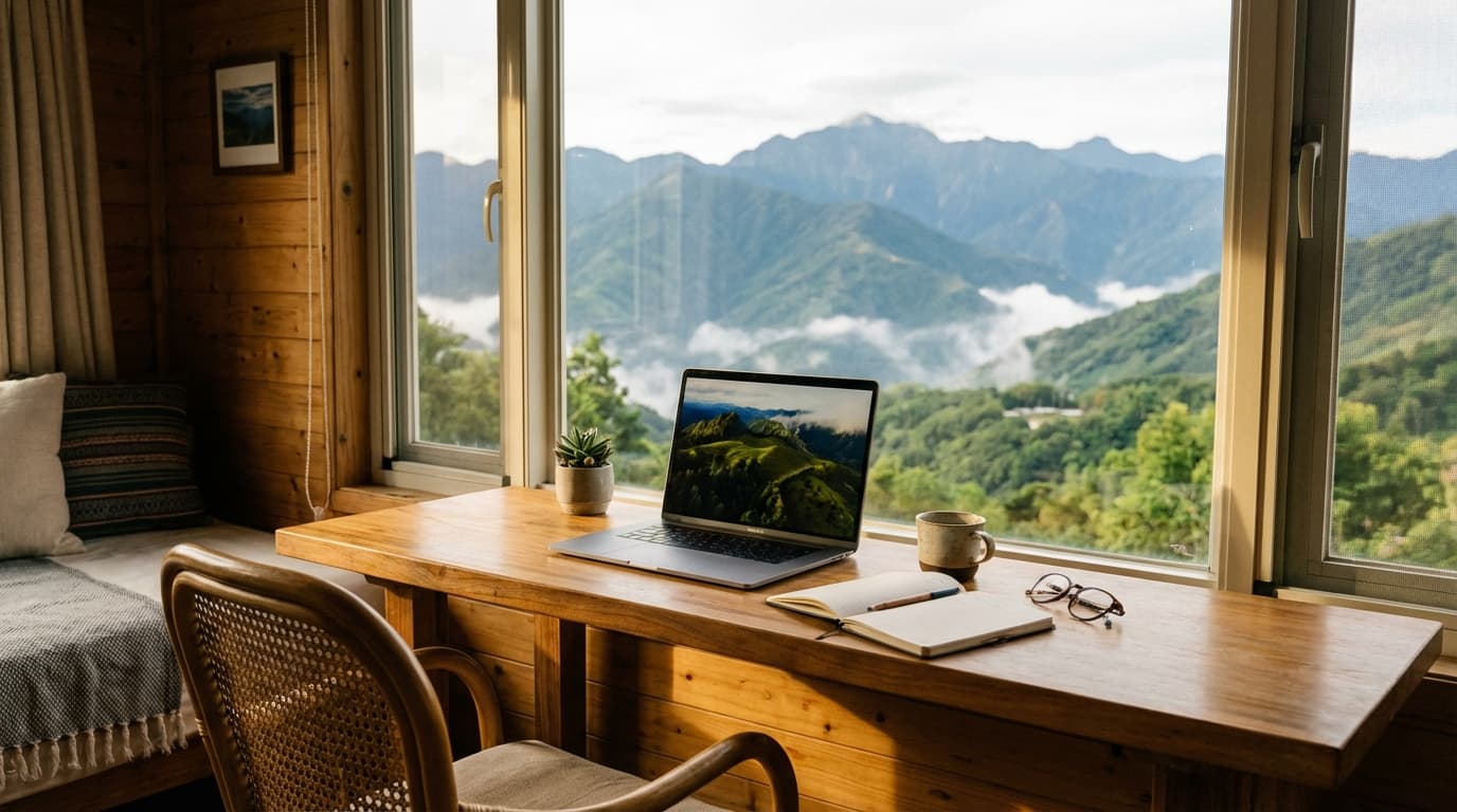 花蓮 Workation 指南：帶著筆電去山裡工作