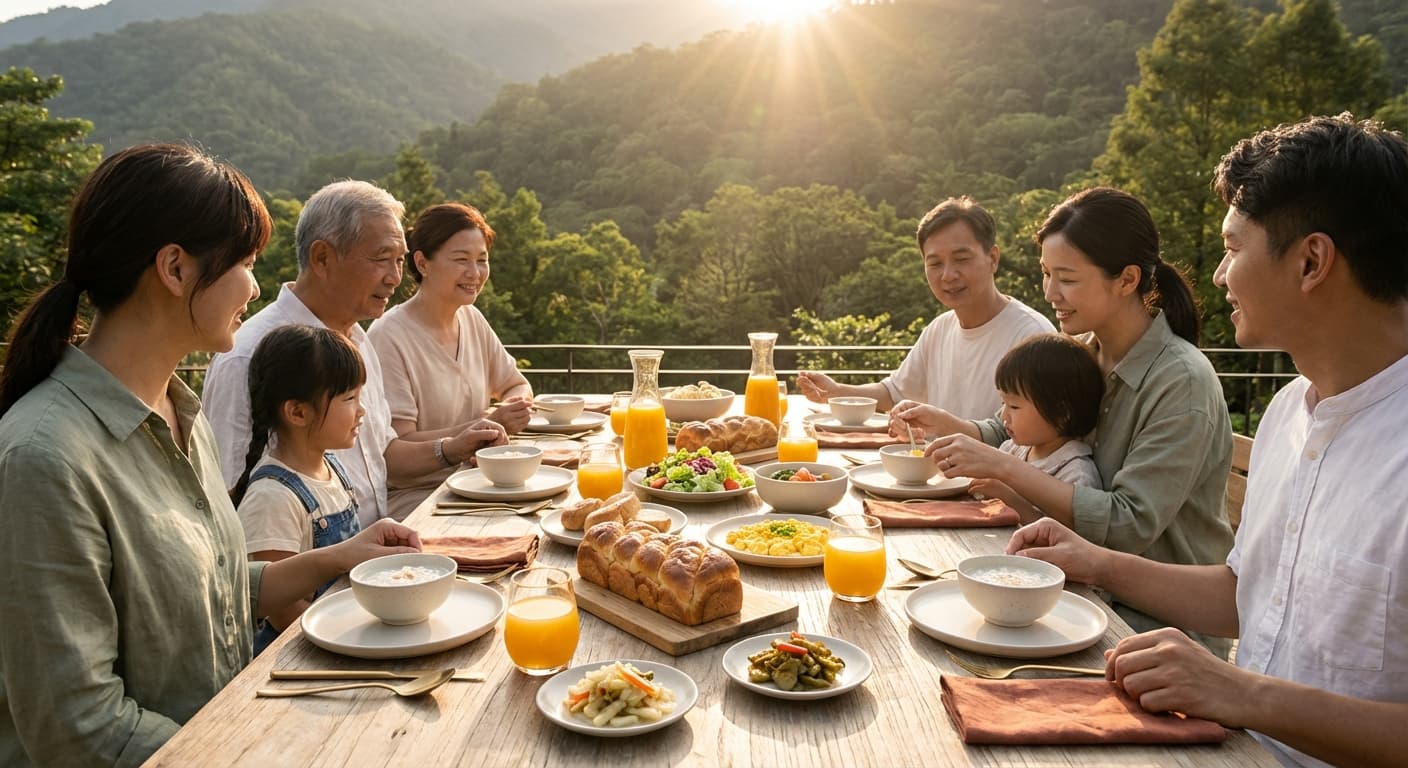 包棟早餐,一起吃一頓不趕的早餐
